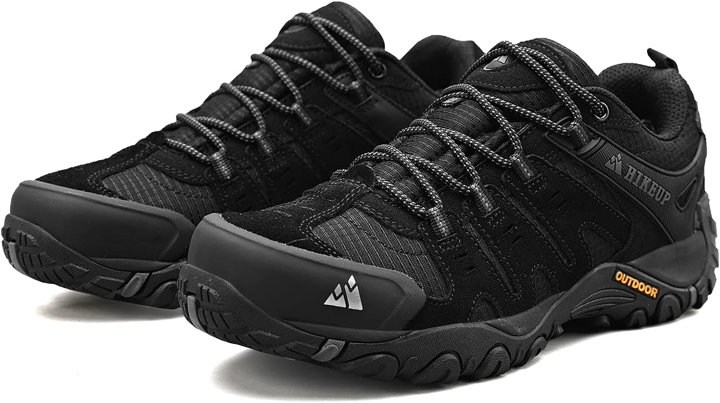 Ademende Lage Outdoor Wandelschoenen voor Heren – Lichtgewicht Trekking & Trail