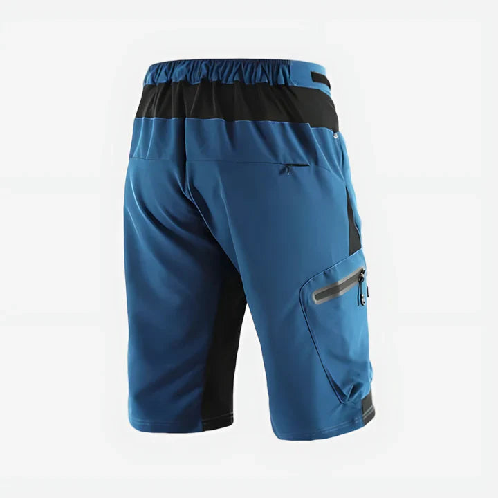 Kavren Men's Outdoor Shorts with Zippered Pockets for Hiking