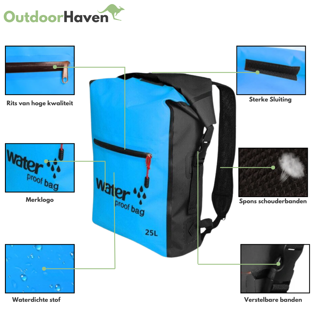 25 L Backpack - Watersport - Waterdicht