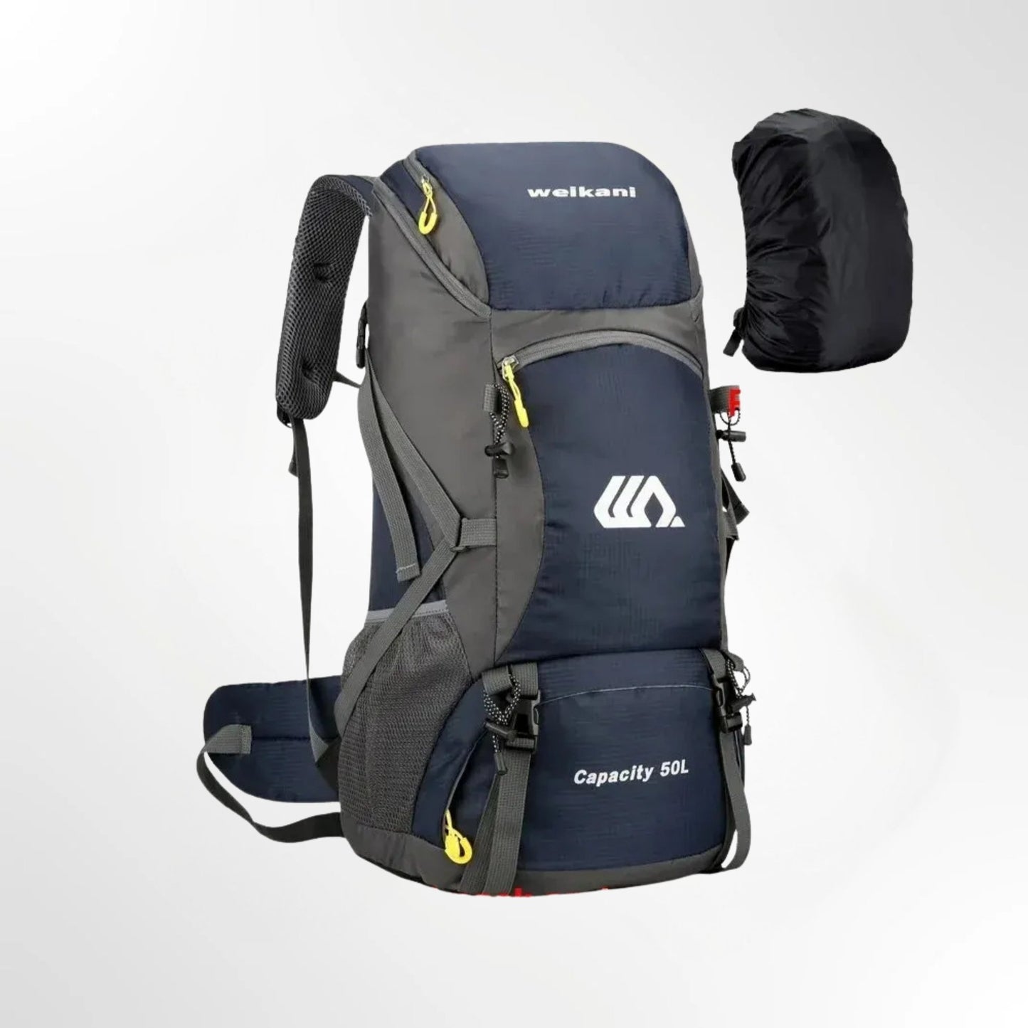 Reistas Rugzak 50 L – Water-bestendige Hiking & Camping Backpack voor Mannen en Vrouwen