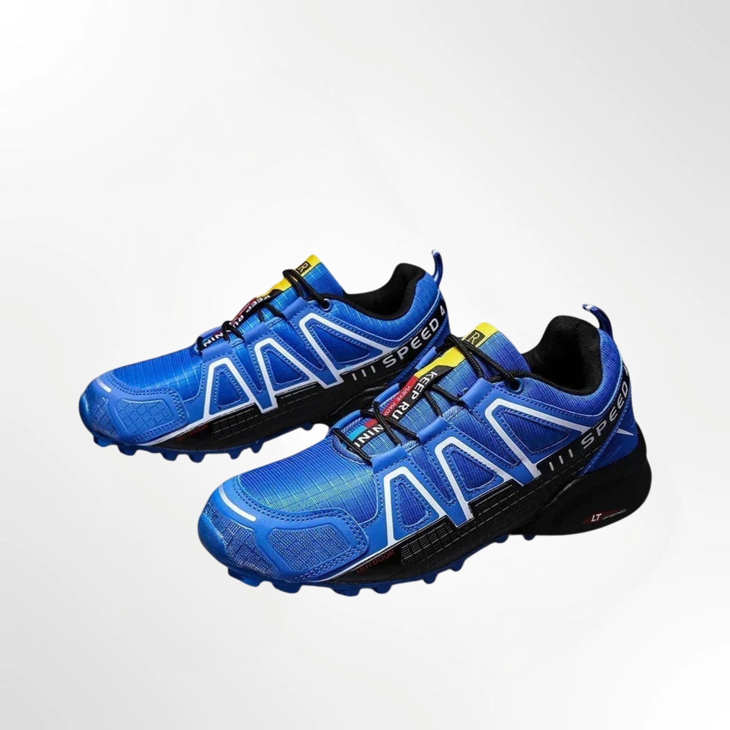 Outdoor Sportschoen Profielzool Snelveter Heren