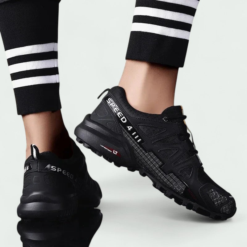 Outdoor Sportschoen Profielzool Snelveter Heren