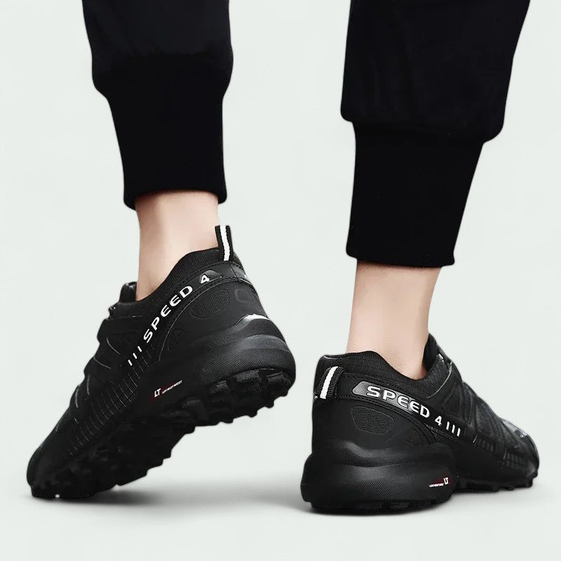 Outdoor Sportschoen Profielzool Snelveter Heren