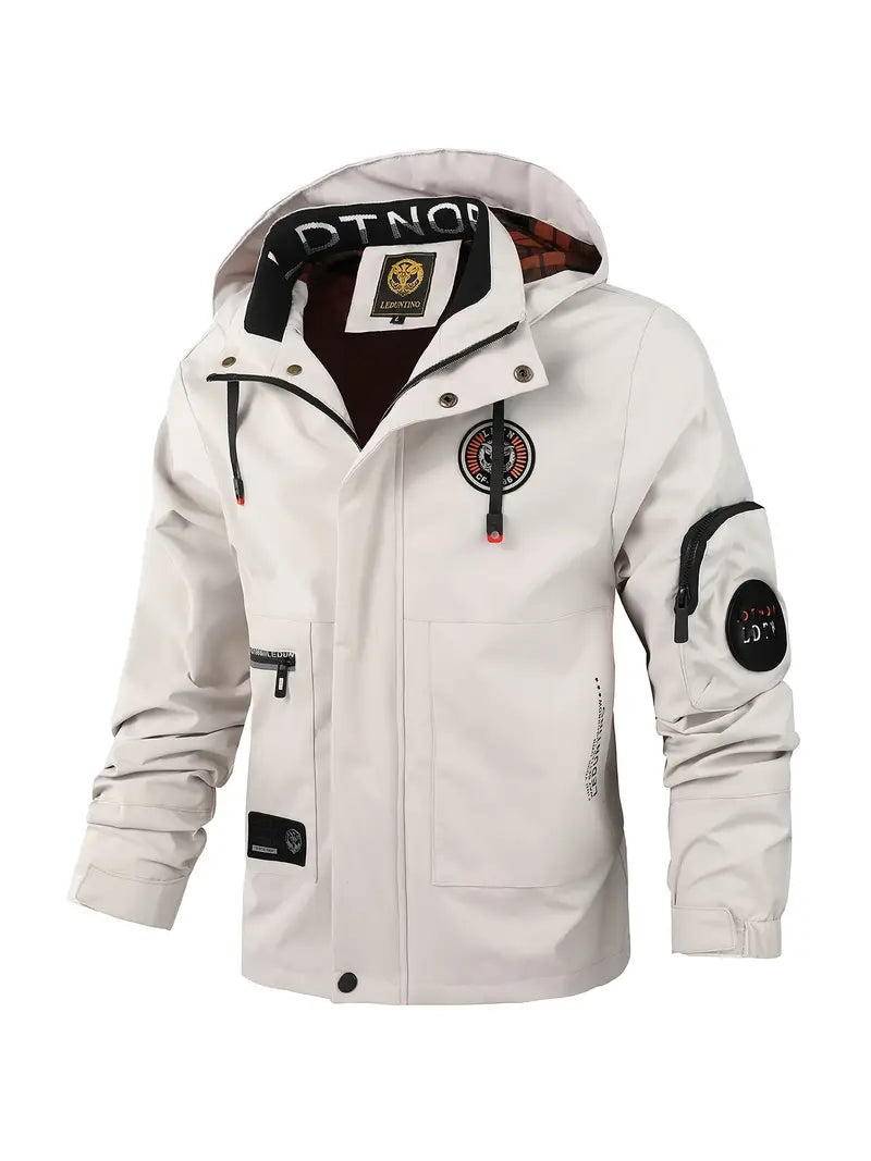 Men's Lightweight Outdoor Jacket – Polyester Transitional Jacket