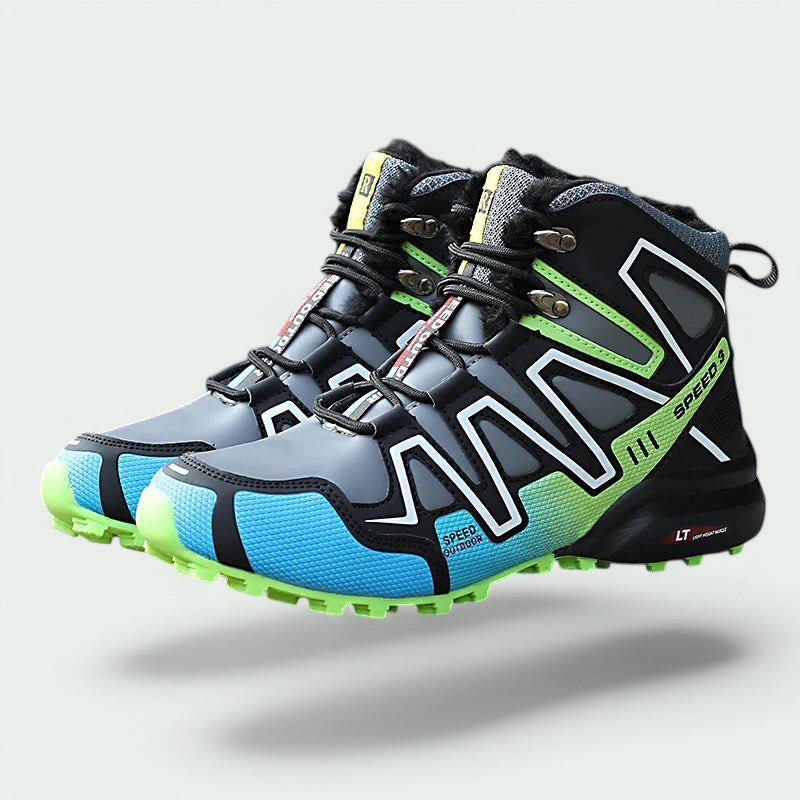 Plus-Size Wandelschoenen Met Antislip Leer Heren