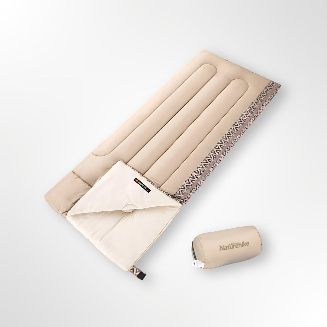 Naturehike Slaapzak Ultralight – 3-Seizoen Katoen Gevuld Voor Lente, Zomer & Herfst