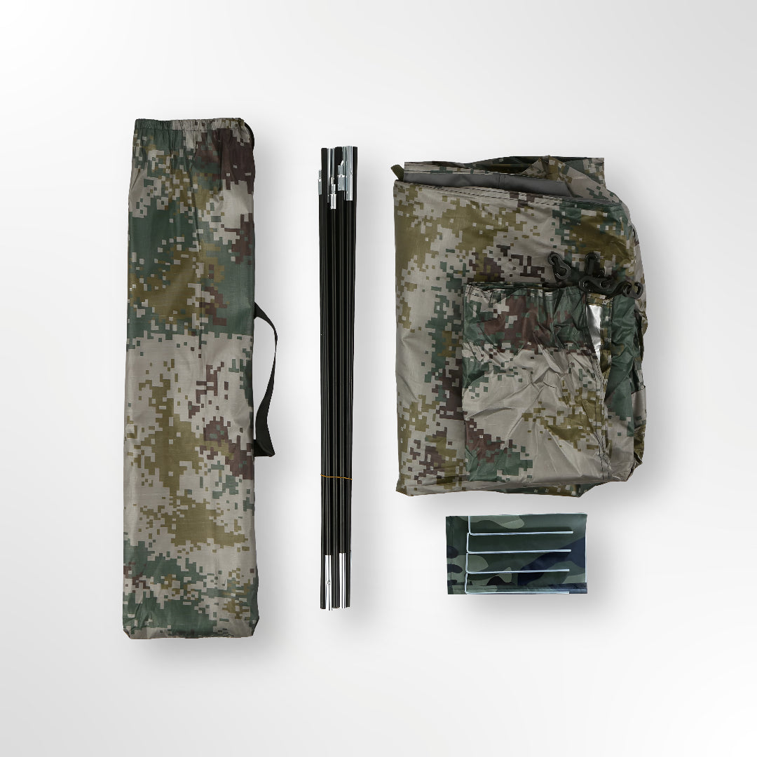 Tomshoo Ultralichte 1-2 Persoons Campingtent – Enkel Laag, UV-Coating UPF 30 voor Strand, Hiking & Buiten