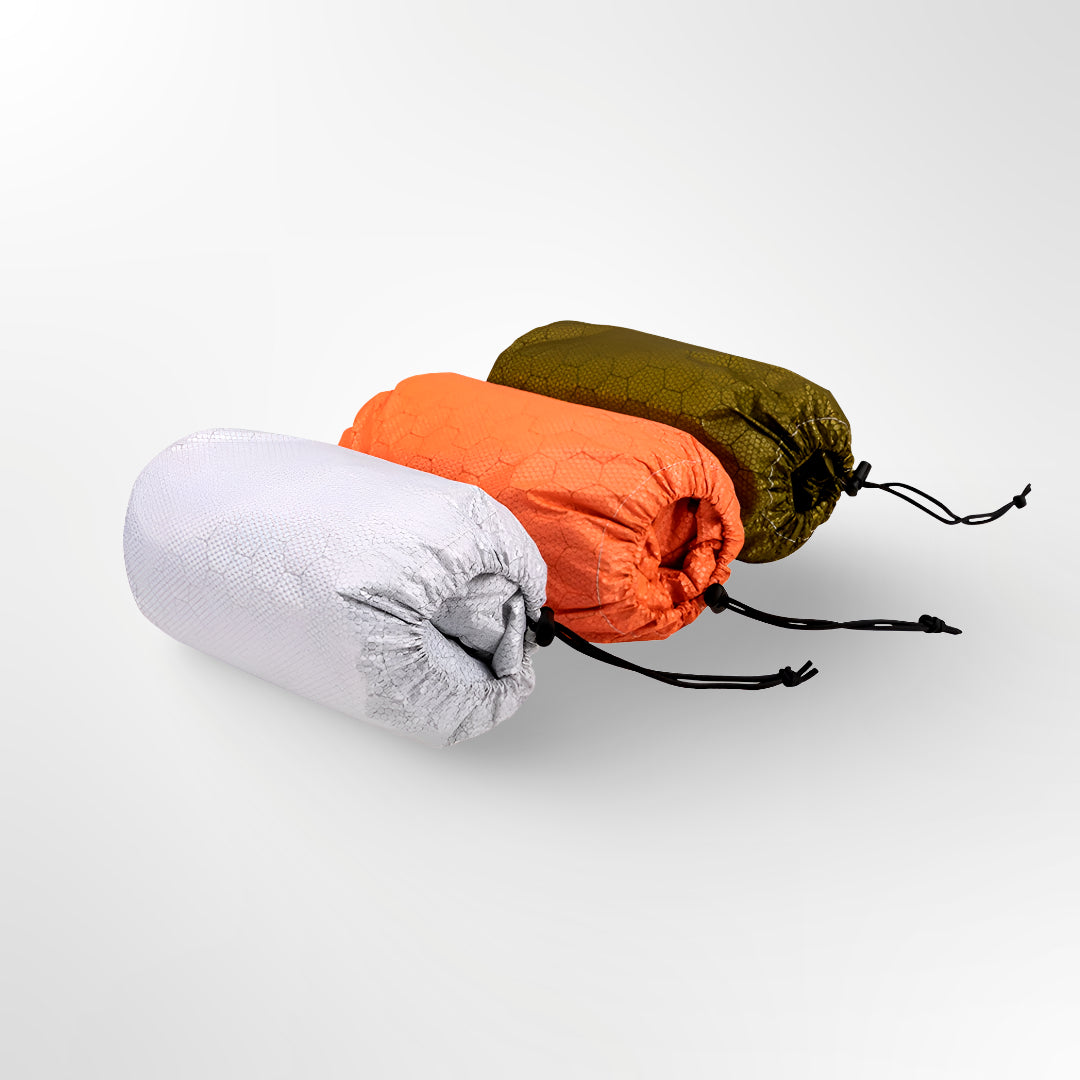 Noodslaapzak 1-Persoons – Ultralicht 180 g Warmtereflecterend & Waterdicht Survival Model