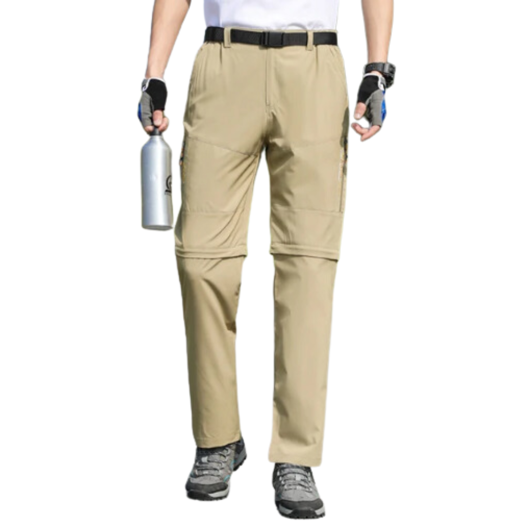 Norvex Men's Hiking Pants with Technical Shell and Zippered Pockets