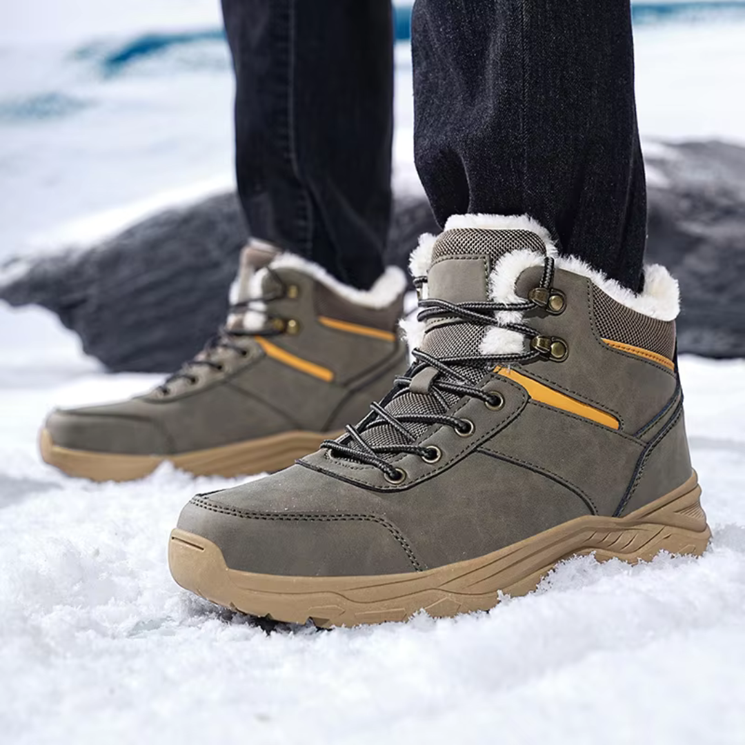 Winter Heren Wandelschoenen - Pluche Gevoerd - Waterdicht