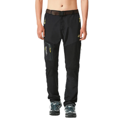 Norvex Men's Hiking Pants with Technical Shell and Zippered Pockets