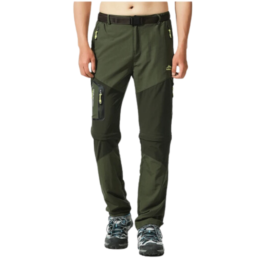 Norvex Men's Hiking Pants with Technical Shell and Zippered Pockets