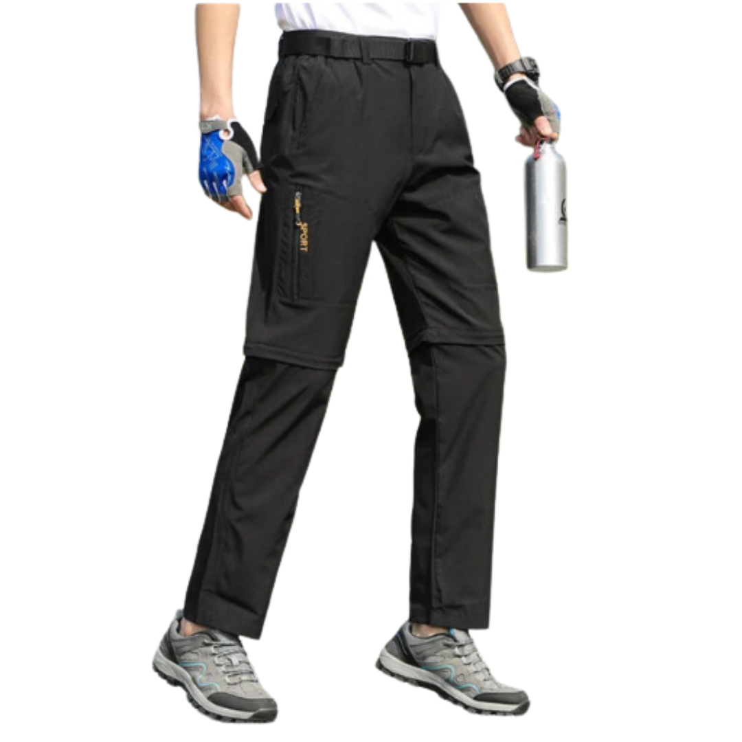 Norvex Men's Hiking Pants with Technical Shell and Zippered Pockets