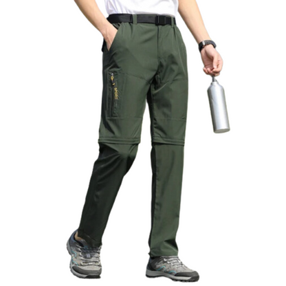 Norvex Men's Hiking Pants with Technical Shell and Zippered Pockets