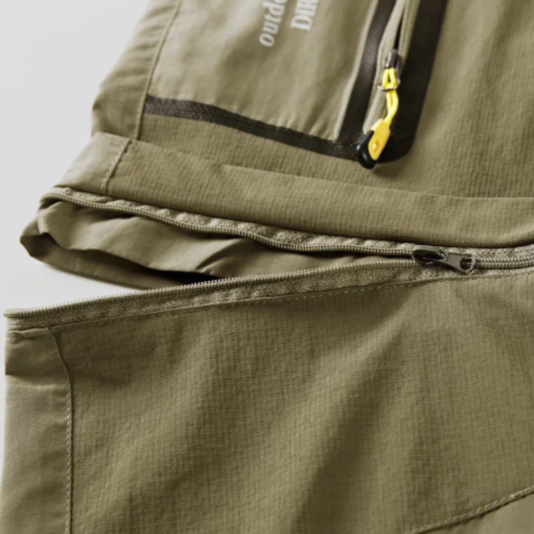 Norvex Men's Hiking Pants with Technical Shell and Zippered Pockets