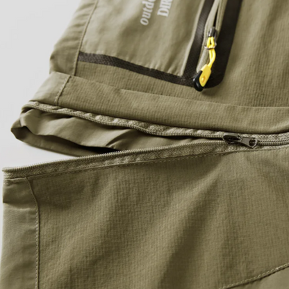 Norvex Men's Hiking Pants with Technical Shell and Zippered Pockets