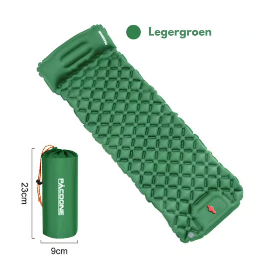 Outdoor Nylon Slaapmat - Kamperen - Ingebouwde Pomp