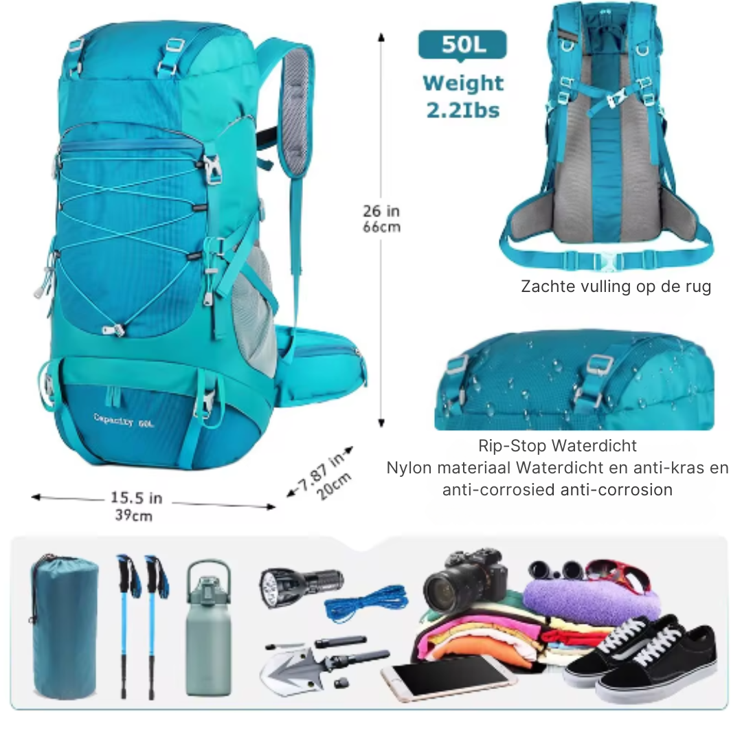 50L Backpack - Outdoor - Trekking
