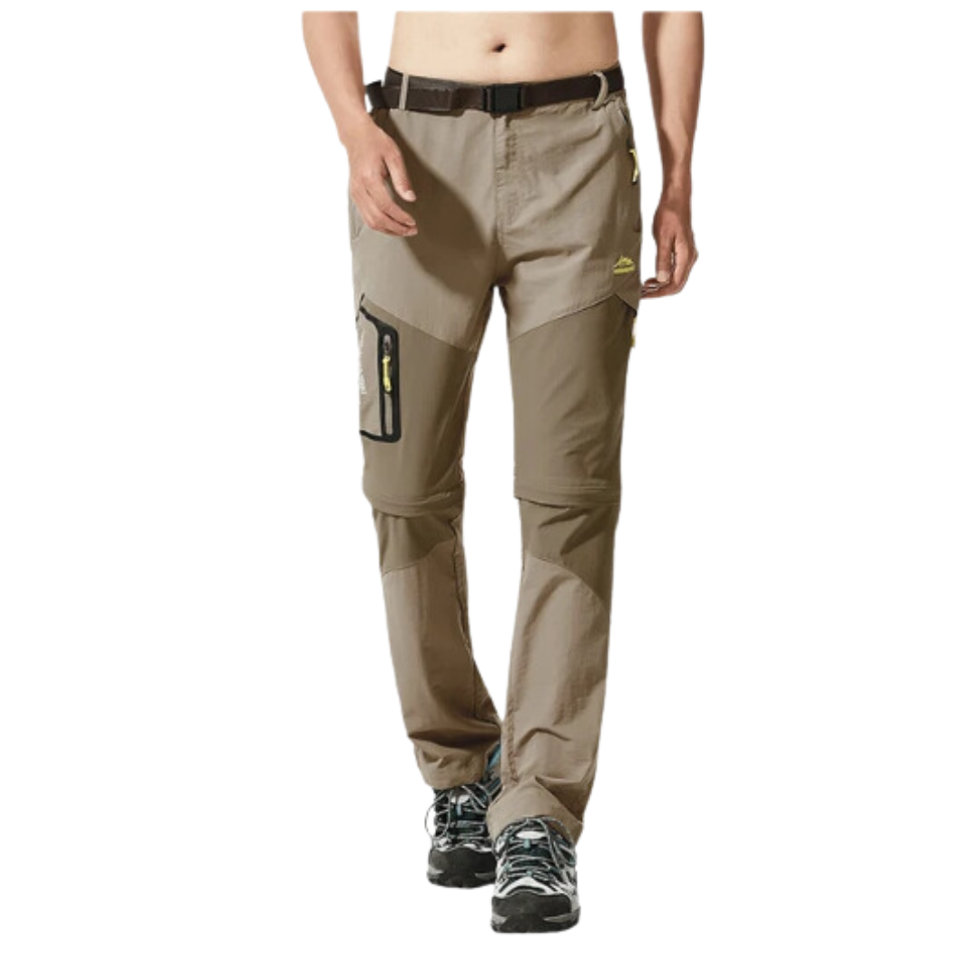 Norvex Men's Hiking Pants with Technical Shell and Zippered Pockets