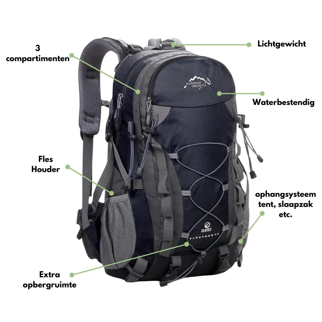 Backpack Pro - Outdoor - Trekking - Ophangsysteem