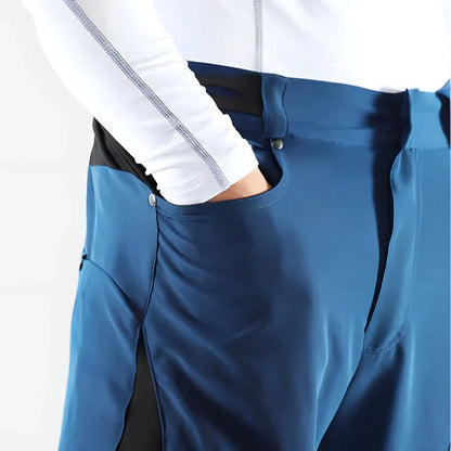 Kavren Men's Outdoor Shorts with Zippered Pockets for Hiking