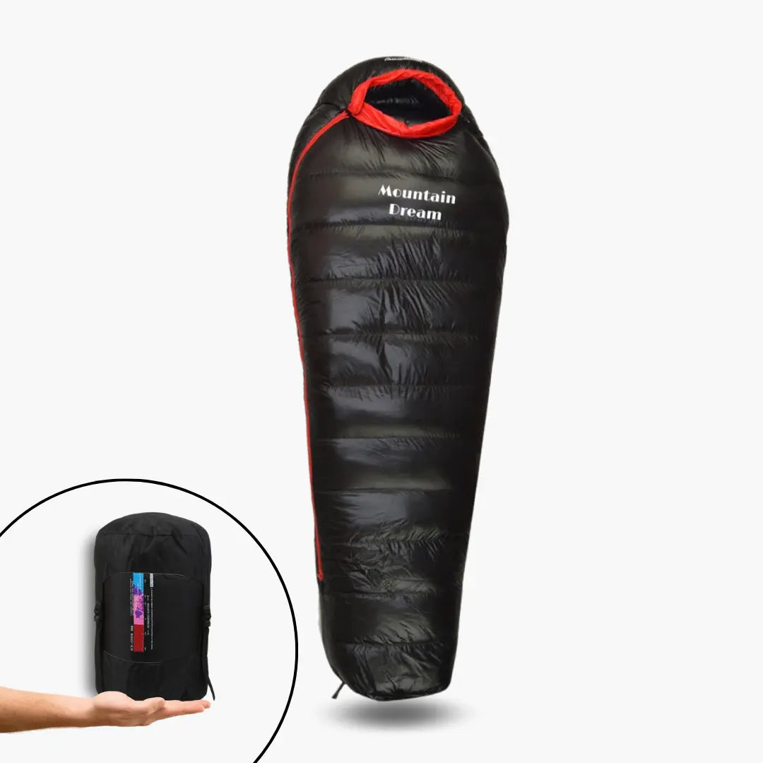 Mountain Dream Mummy Slaapzak Ganzendons – Ultralicht Winter-Model voor Extreme Kou