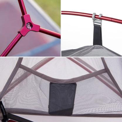 Naturehike Cloud Up 1 Persoons Tent – Ultralicht Back­packing Tent voor Outdoor & Wandeltochten