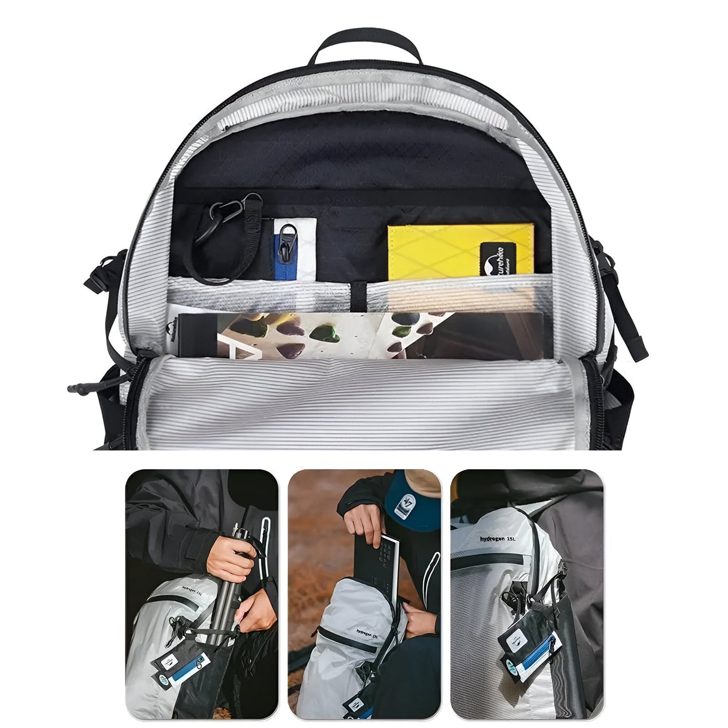 Naturehike Ultralight 15 L Rugzak – Waterdicht EVA Rugtas voor Outdoor & Hiking