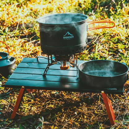 Widesea Ultralichte Opvouwbare Campingtafel – Mini Tafel Voor Buiten, Koken & Picknick