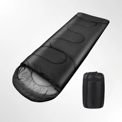 Slaapzak 220 × 80 cm – 1 kg Lichtgewicht 2-in-1 Dekenslaapzak voor Lente, Zomer en Herfst