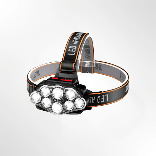 NightBeam Rechargeable Headlamp – White and Red Light Hands-Free Lamp