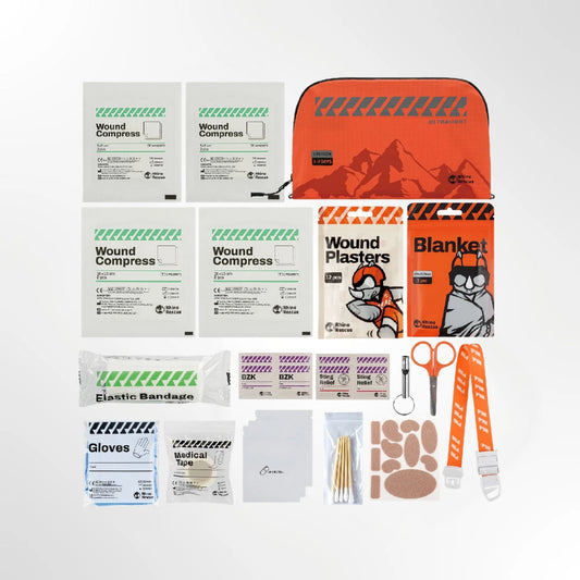 RHINO RESCUE Outdoor First Aid Kit – Lightweight Waterproof Travel First Aid Set