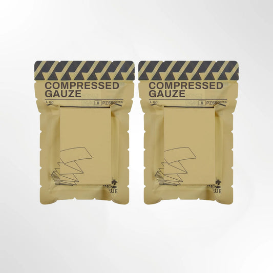 RHINO RESCUE Compressed Gauze – Sterile Gauze Dressing for First Aid