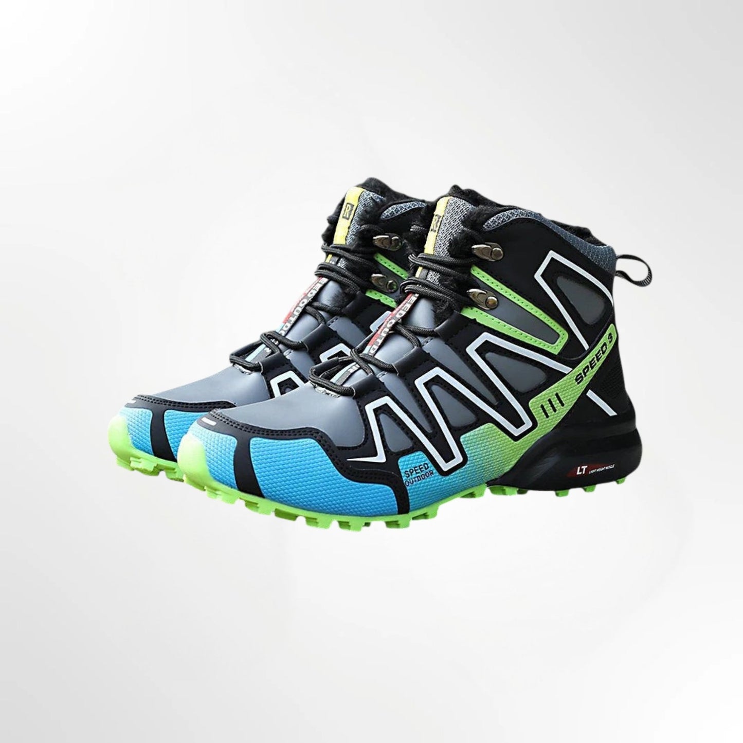 Plus-Size Wandelschoenen Met Antislip Leer Heren