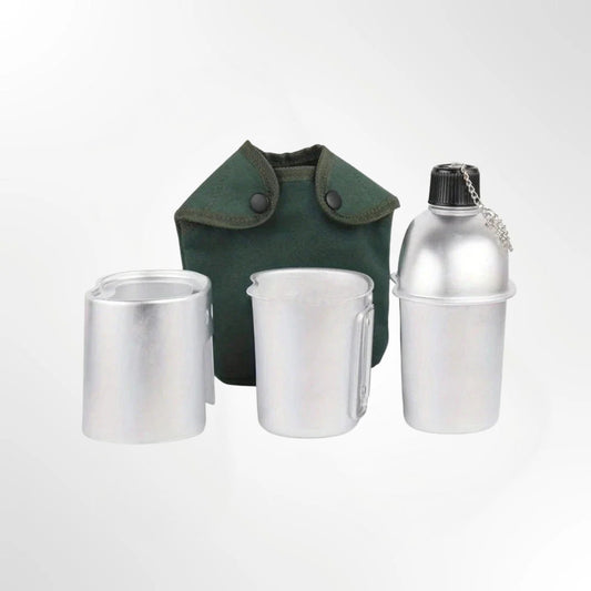 WhiteFox Canteen Cooking Set 0.9L | Complete Outdoor Canteen Set
