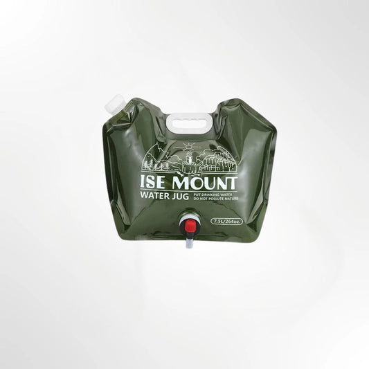 AquaFold Foldable Water Container 7.5L – Compact Water Bag with Tap