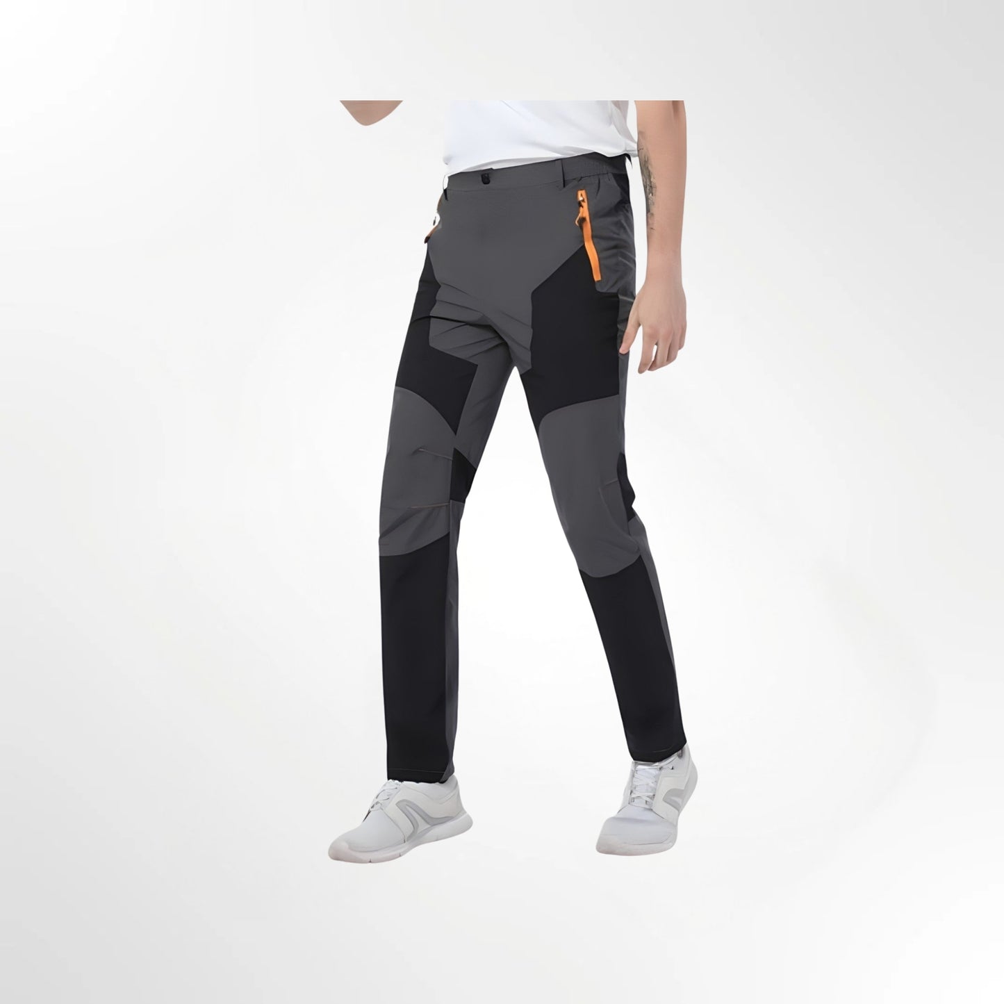 Tervan Men's Outdoor Pants with Stretch and Adjustable Waist