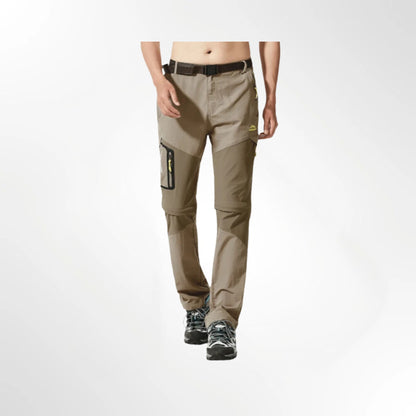 Norvex Men's Hiking Pants with Technical Shell and Zippered Pockets