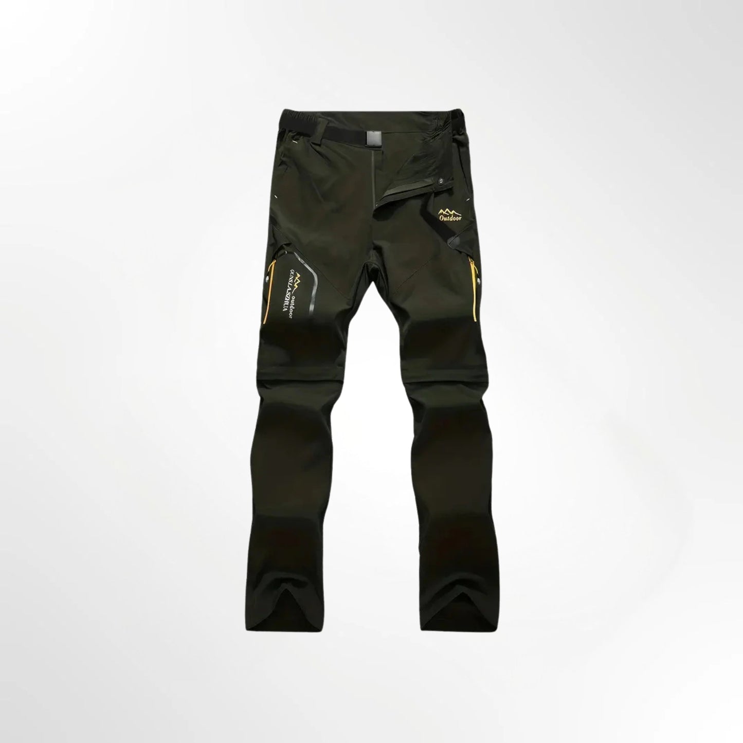 Zerrox Men's Outdoor Pants | Zippered Legs and Zippered Pockets