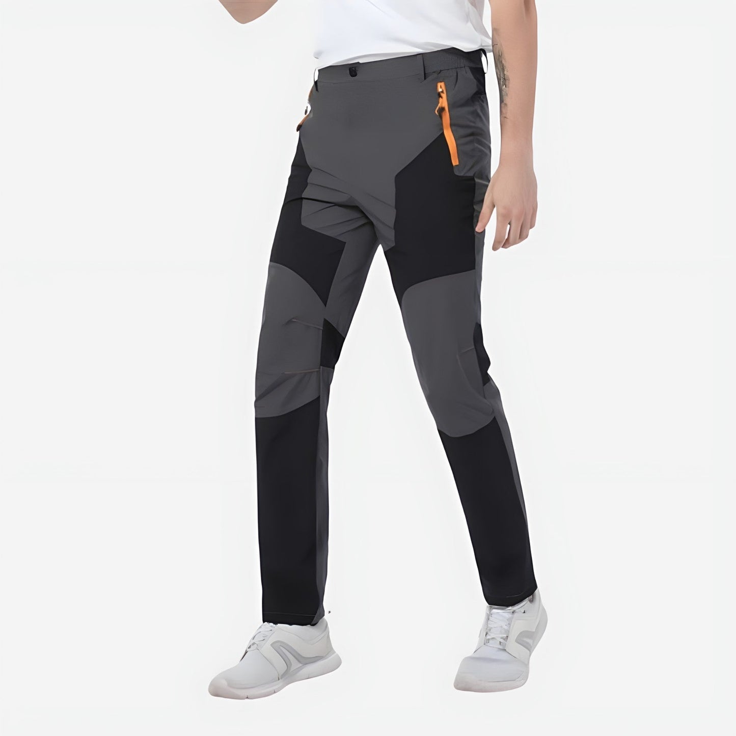 Tervan Men's Outdoor Pants with Stretch and Adjustable Waist