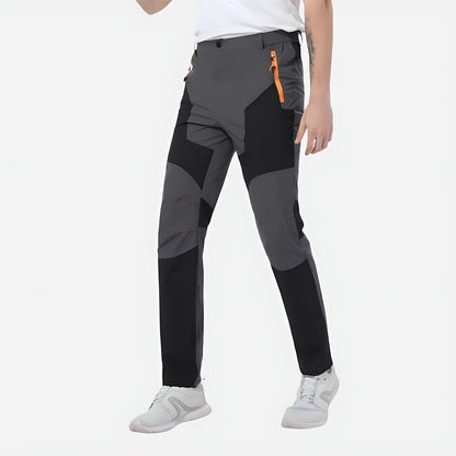 Tervan Men's Outdoor Pants with Stretch and Adjustable Waist