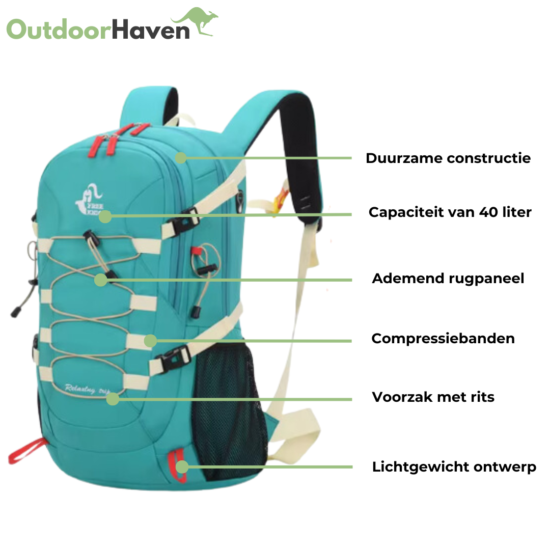 40L Backpack - Waterproof - Outdoor