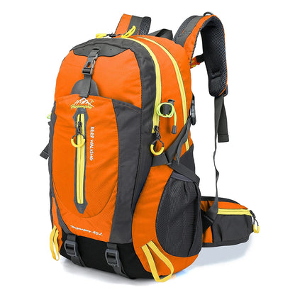 Waterdichte Travel Rugzak 40 L – Laptop & Hiking Daypack voor Mannen en Vrouwen