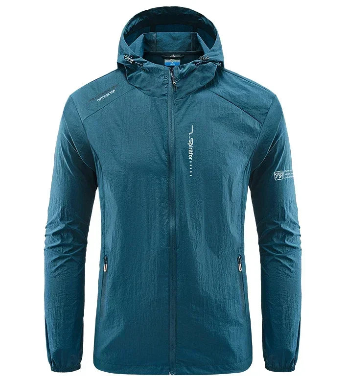 Dunne Ademend Outdoor Zomerjas – Lichtgewicht Quick-Dry Windbreaker voor Heren en Dames