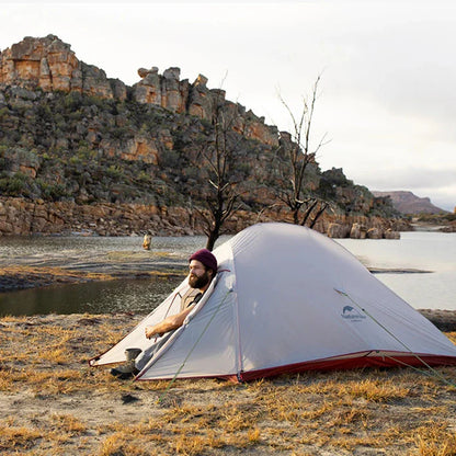 Naturehike Cloud Up 1 Persoons Tent – Ultralicht Back­packing Tent voor Outdoor & Wandeltochten