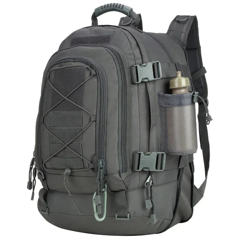 LQARMY Military Tactical Rugzak 60 L – MOLLE Systeem, Duurzaam & Geschikt voor Outdoor Hiking Kamperen