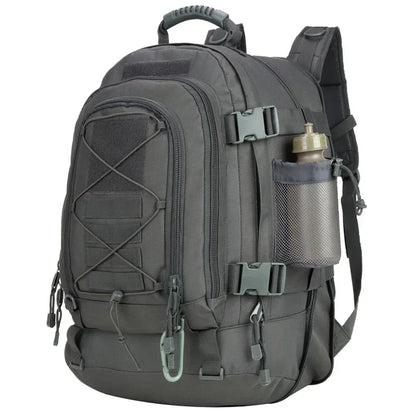 LQARMY Military Tactical Rugzak 60 L – MOLLE Systeem, Duurzaam & Geschikt voor Outdoor Hiking Kamperen