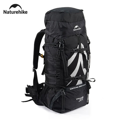 Naturehike Rugzak 70 L – Ergonomische Hiking Rugzak met Regenhoes voor Outdoor & Trekking