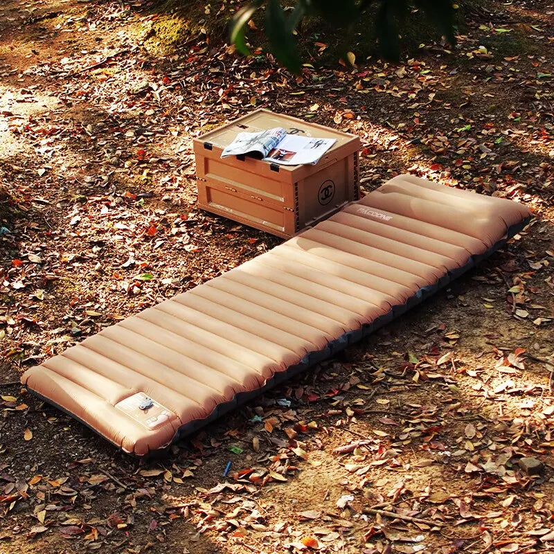 Ultralichte Zelfopblazende Slaapmat – Dikte Verhoogd, Waterafstotend Air Matras voor Camping & Trekking