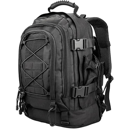 LQARMY Military Tactical Rugzak 60 L – MOLLE Systeem, Duurzaam & Geschikt voor Outdoor Hiking Kamperen